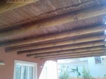 Pergolas com caninha algarvia